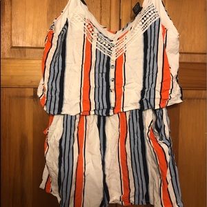 Striped Romper